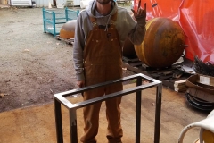 table base raw steel