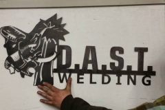 welding company signage