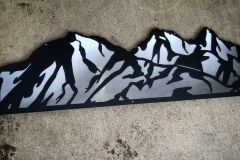 mountain metal art silhouette (2)