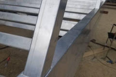 aluminum welded stairs