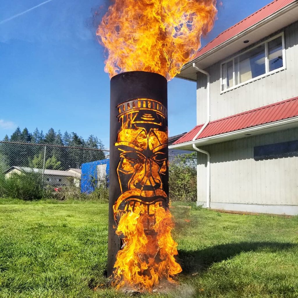 Tiki Firepit Electron Metalworks Ltd.